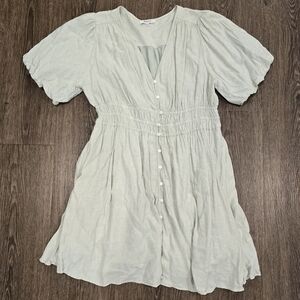 Madewell Light Green Dress XXL